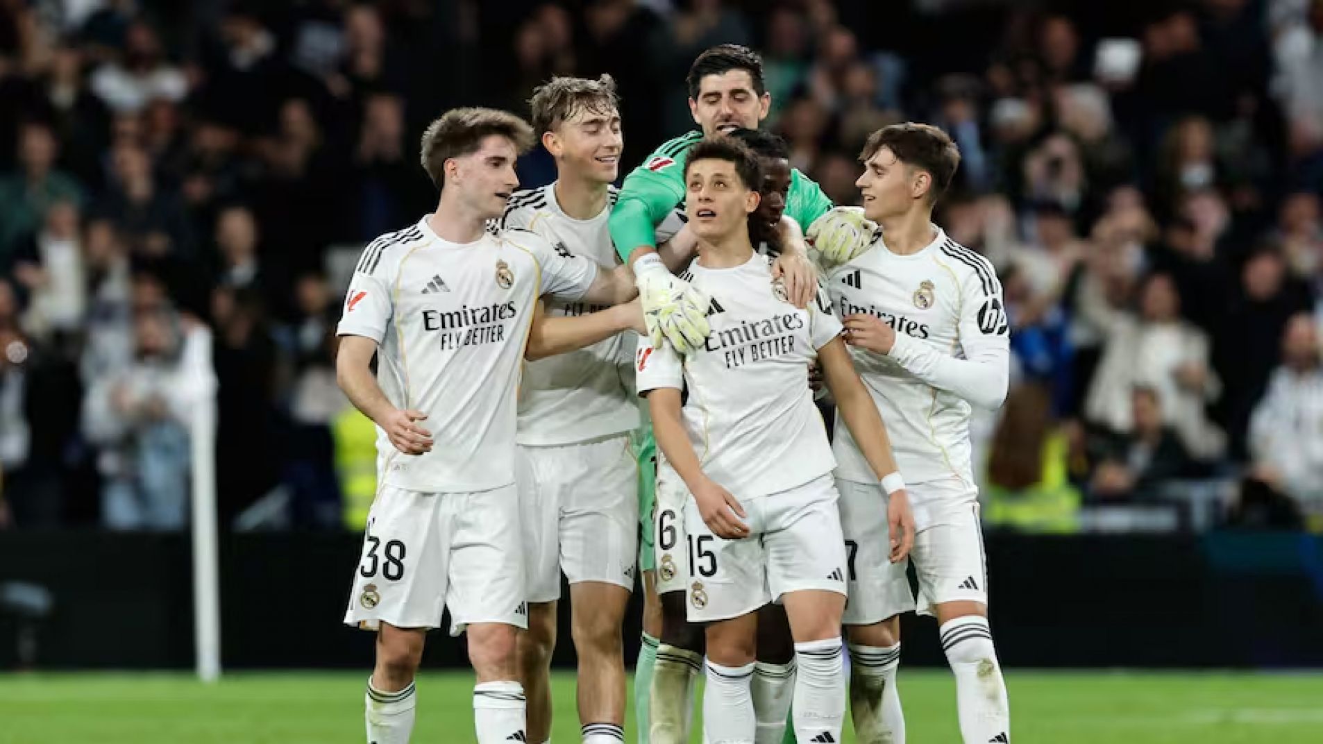 Mirá el golazo desde más de 60 metros que puso de pie al Bernabéu