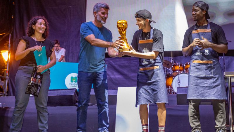 Un sanrafaelino ganó con su cheeseburger el Mundial de Hamburguesas