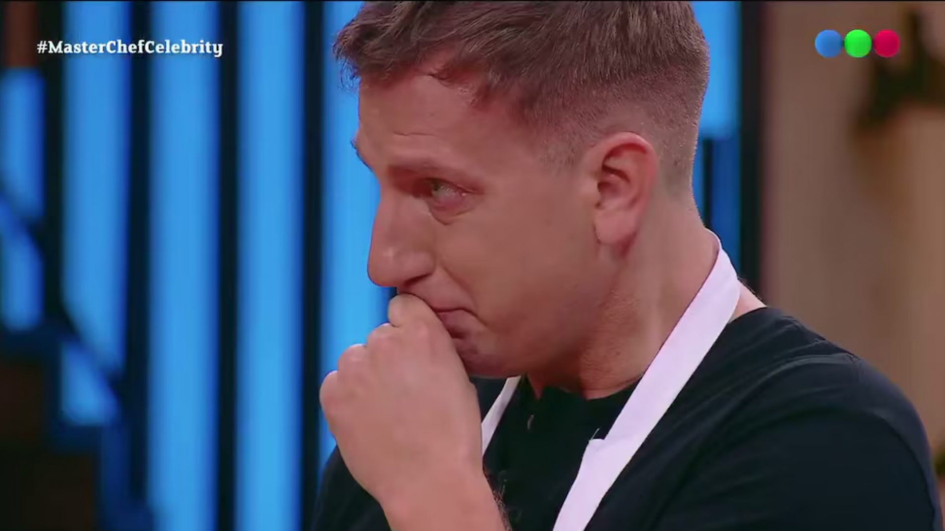 Wanda rompió en llanto al despedir a Maxi López de MasterChef Celebrity