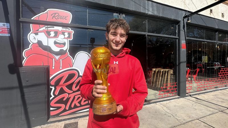 Martín Roux, el emprendedor sanrafaelino que ganó el Mundial de la Hamburguesa