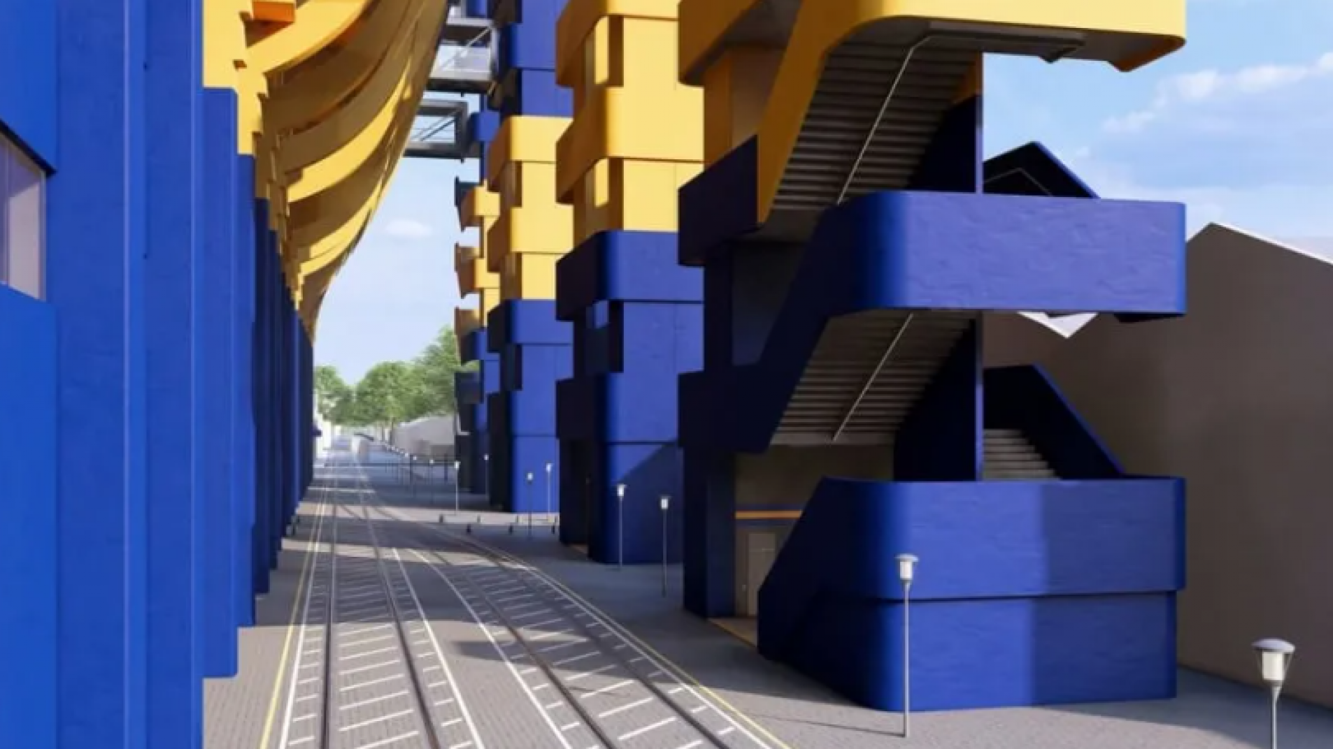 Boca difundió las primeras imágenes oficiales sobre la ampliación