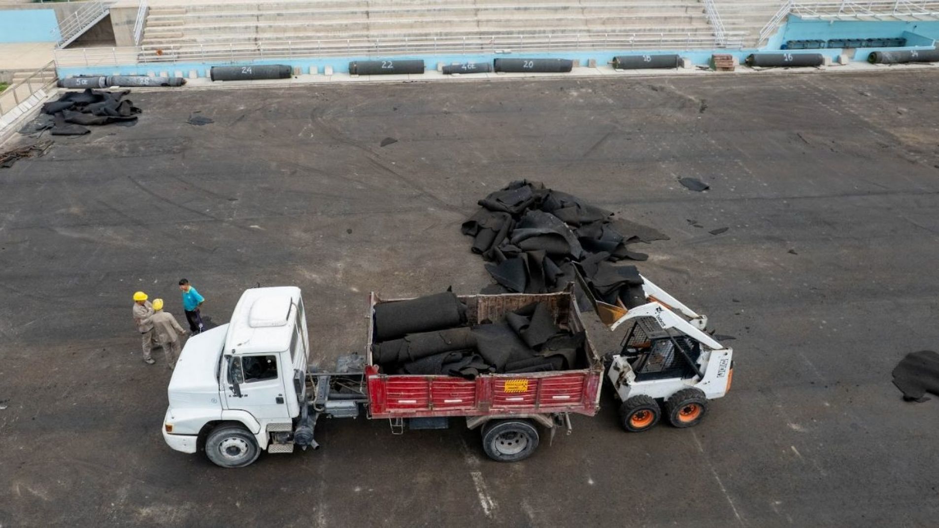 Obras para renovar la principal cancha de hockey de la Provincia
