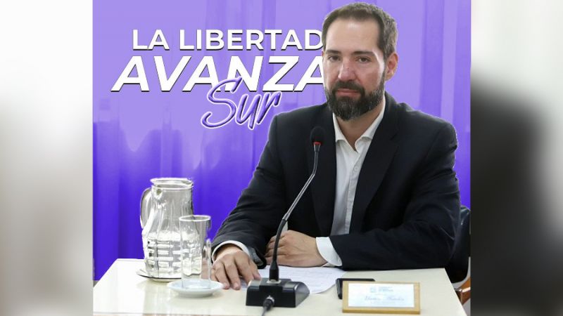 Martín Antolín: con una avivada se puso el nombre del partido de Milei