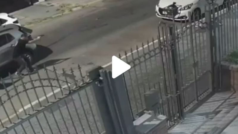 Video: Un policía de civil se defendió a balazos e hirió a un ladrón