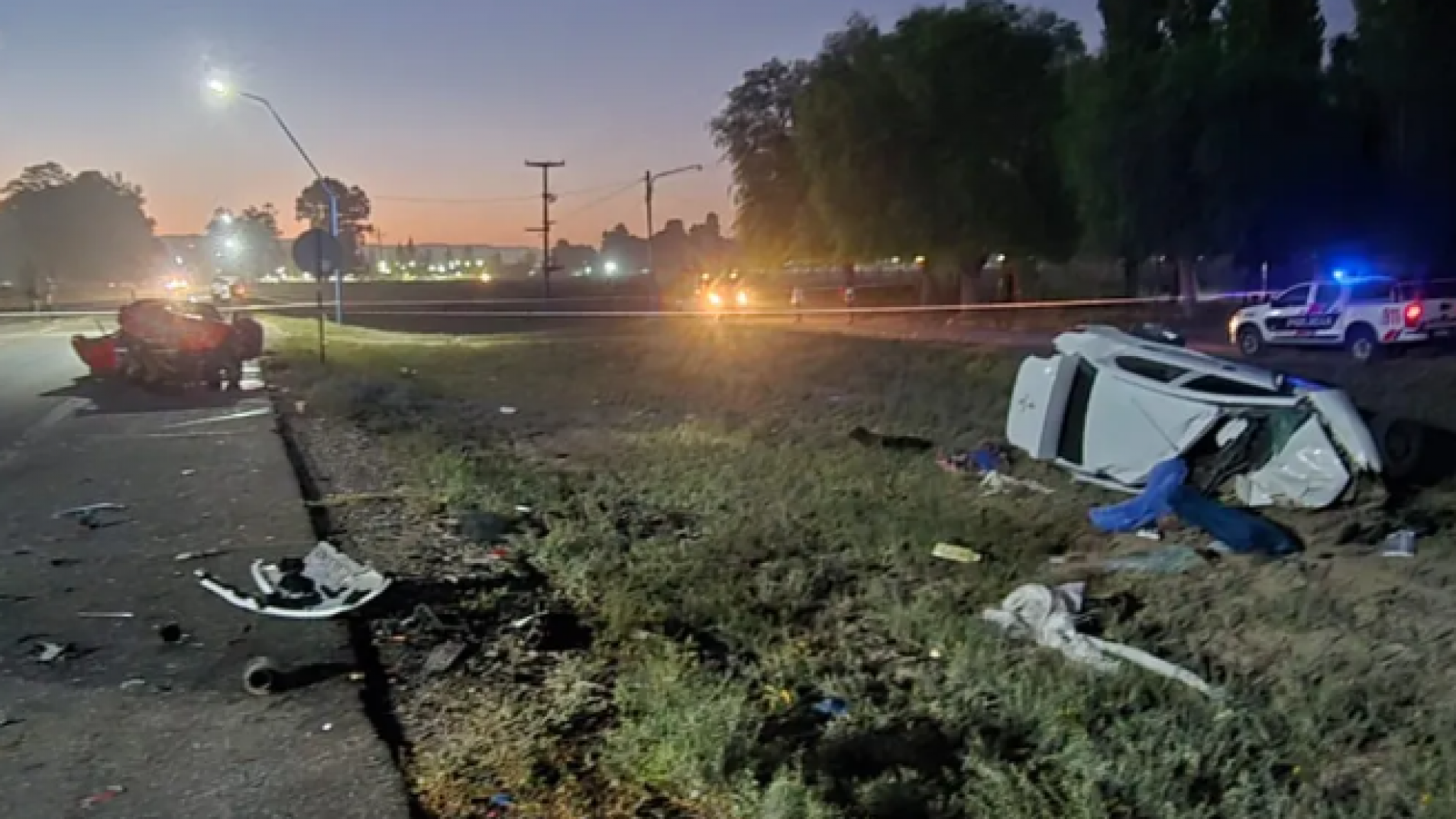 Un matrimonio y su beba murieron en un accidente en la ruta 20