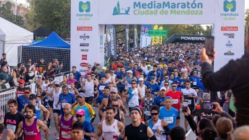 Exitosa Media Maratón de la Ciudad de Mendoza 2026