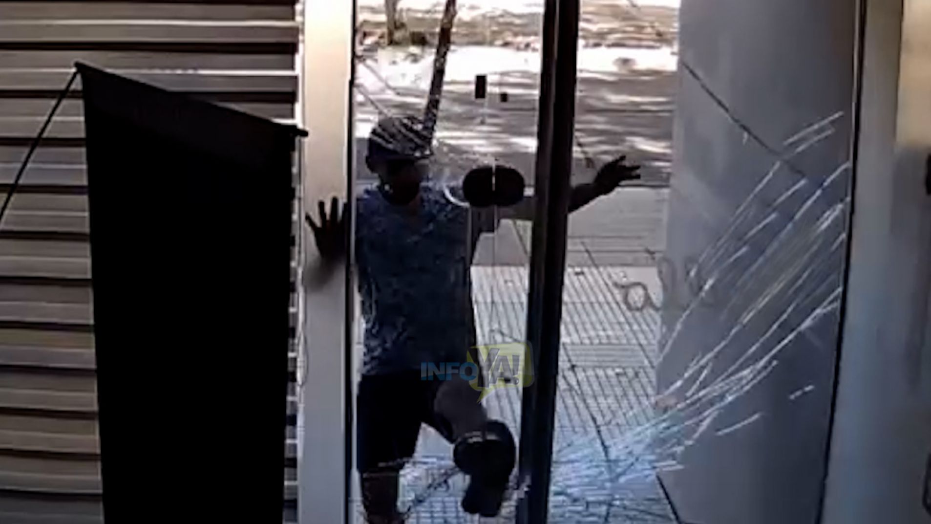 Volvieron a robar en el edificio de España y Bernardo de Irigoyen (Video)