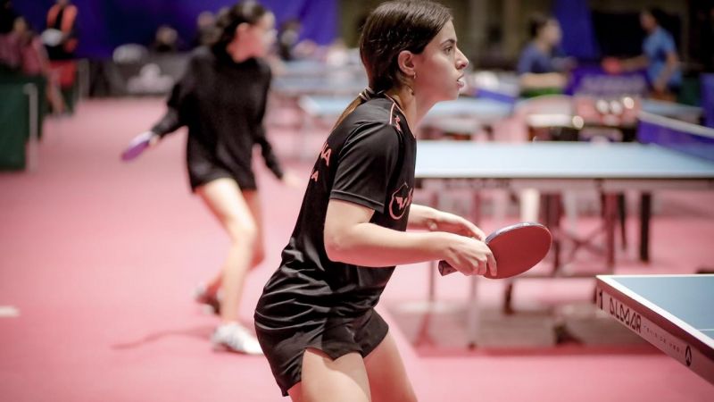 Una sanrafaelina competirá en el Sudamericano de Tenis de Mesa en Brasil