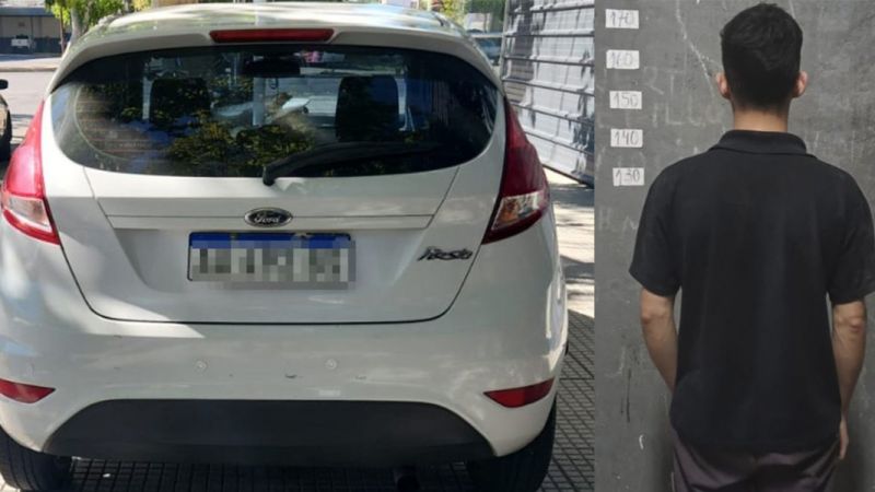 Encontraron en San Rafael un auto que había sido robado en Guaymallén