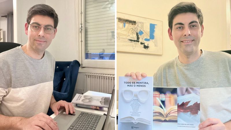 Franco Marín es finalista de un importante concurso literario