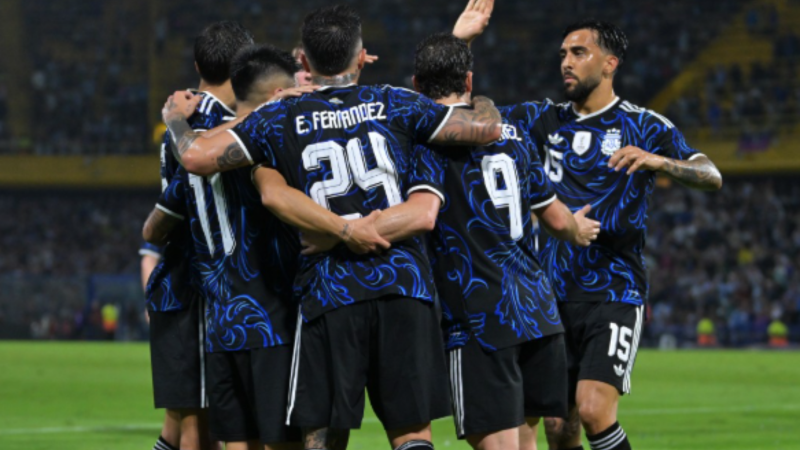 Argentina venció a Mauritania en un deslucido amistoso: Mirá los goles