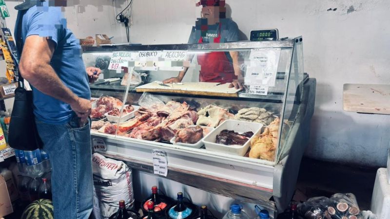 Decomisaron carne en mal estado en un comercio y en un transporte