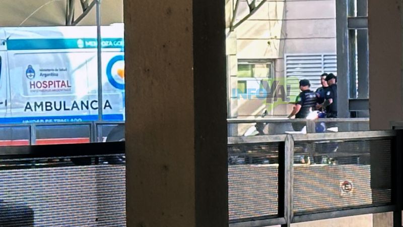 Video: Así llegó al hospital la ambulancia que trasladó al policía desde Alvear