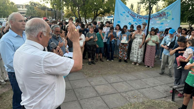 San Rafael marchó en defensa de la vida y contra la ley del aborto