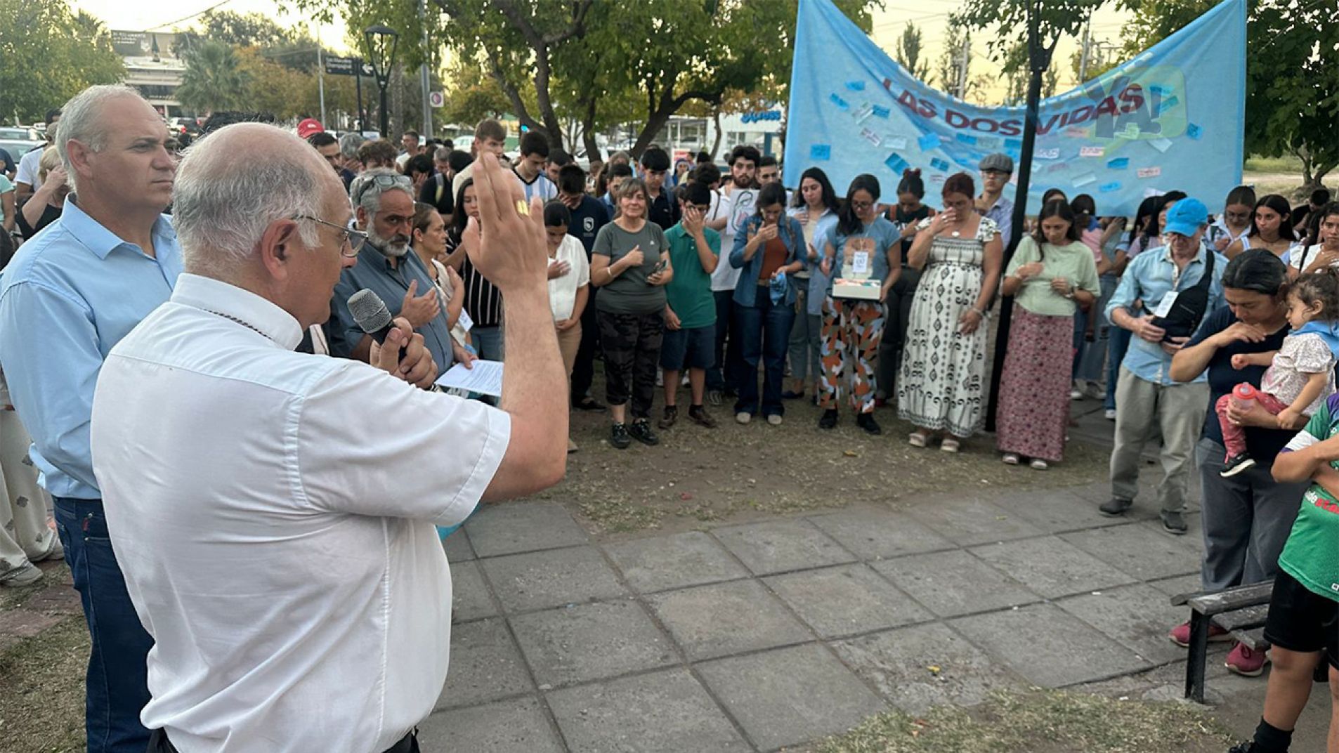 San Rafael marchó en defensa de la vida y contra la ley del aborto