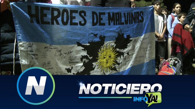 A 44 años de Malvinas: Caminata y vigilia en memoria de nuestros héroes