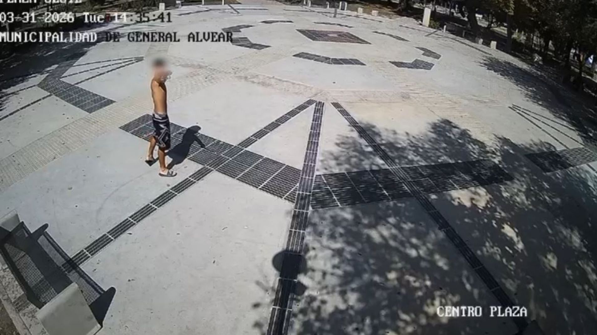 Video: Así rompió un menor una cámara de seguridad de un gomerazo