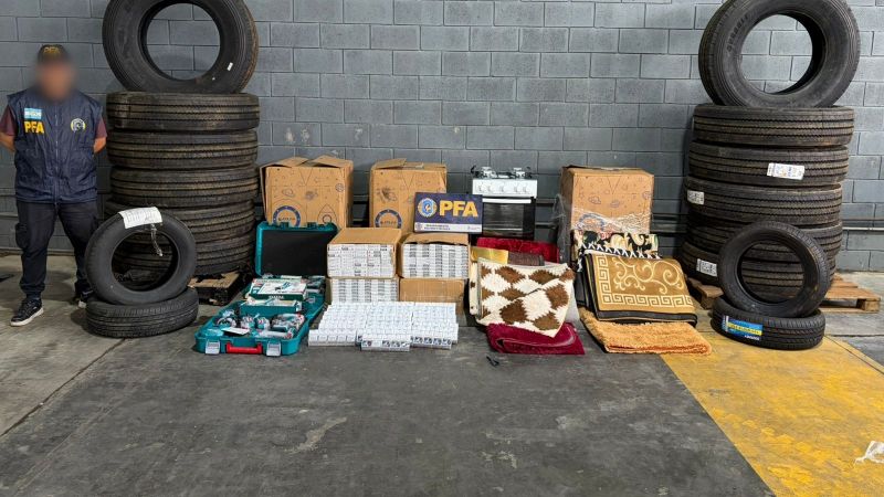 Incautaron en 8 provincias productos de origen ilegal por una millonaria