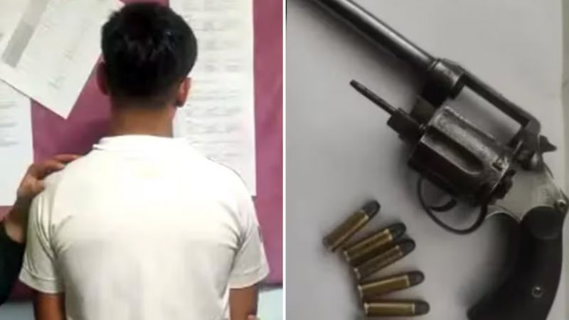 Un alumno llevó un revólver cargado con seis balas a un colegio