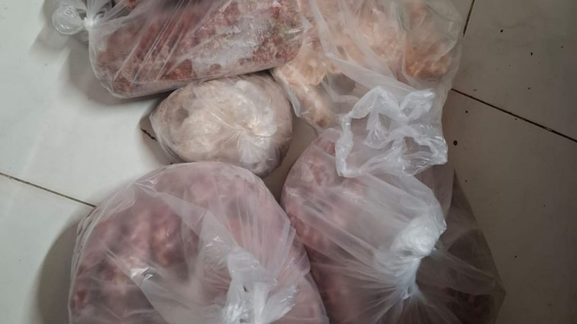 En dos procedimientos decomisaron más de 58 kilos de carne en mal estado