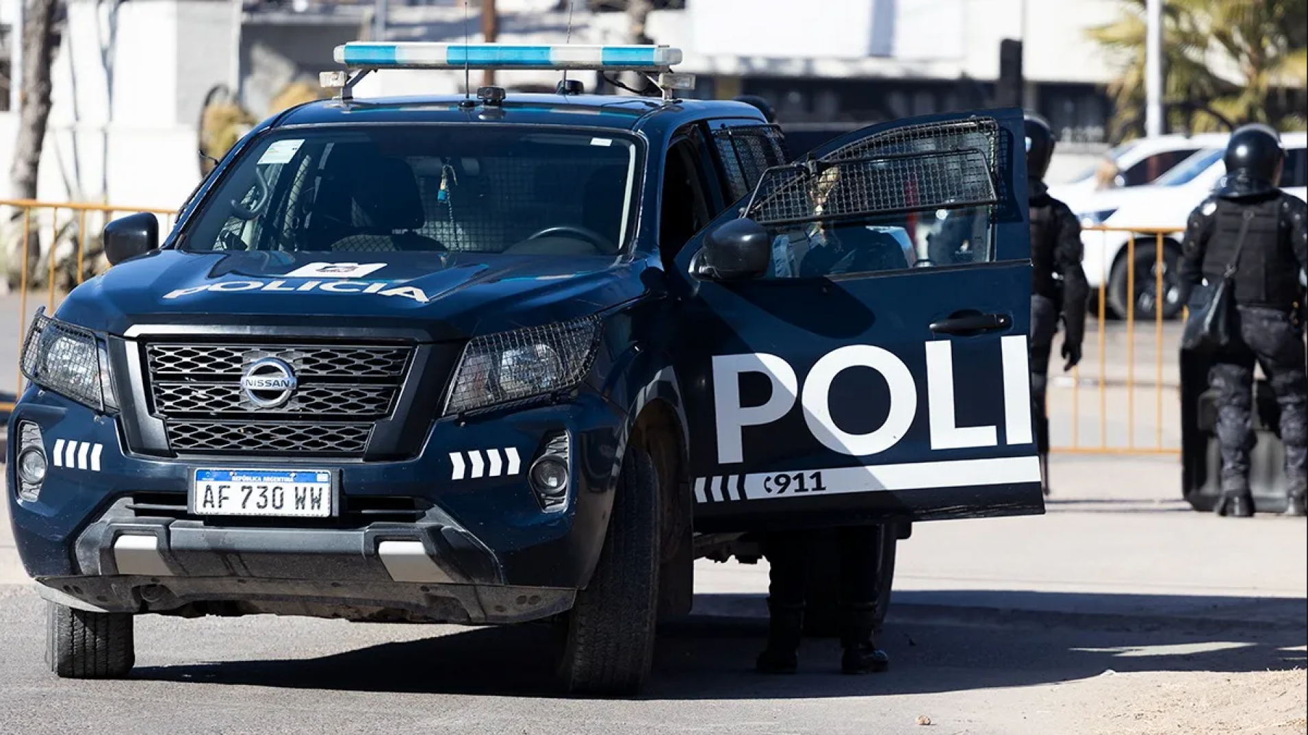 Increíble: se robaron una camioneta de la Policía en Guaymallén