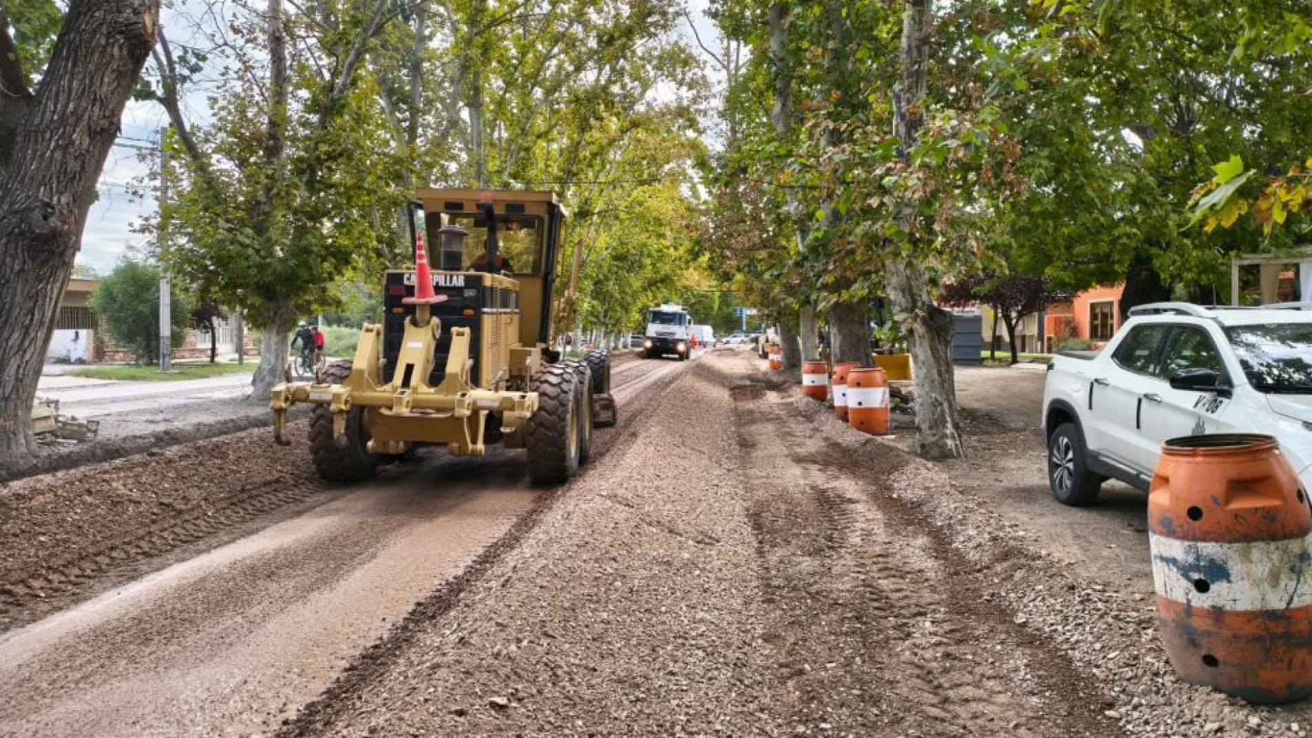 La reconstrucción de la ruta 143 se realiza con inversión provincial.