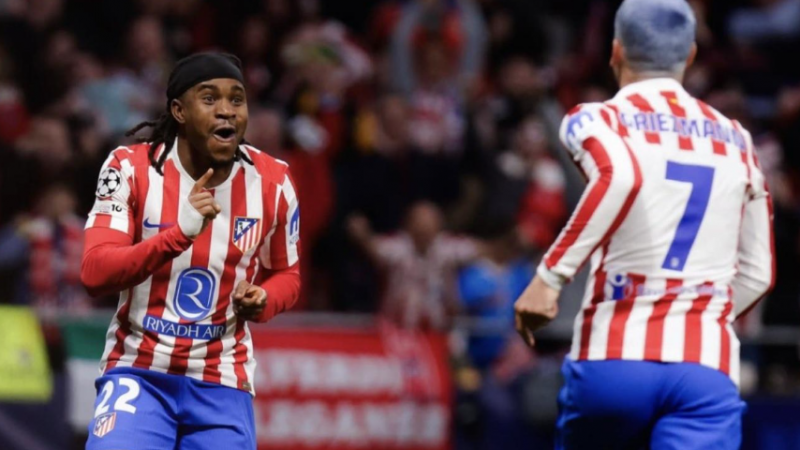 Atlético de Madrid sufrió ante Barcelona pero se metió en las semis