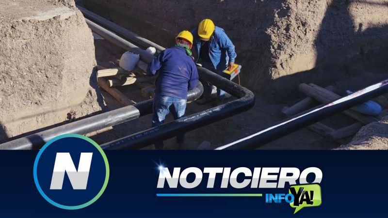 Gasoducto: Así se encuentra la obra en el Paraje La Tosca