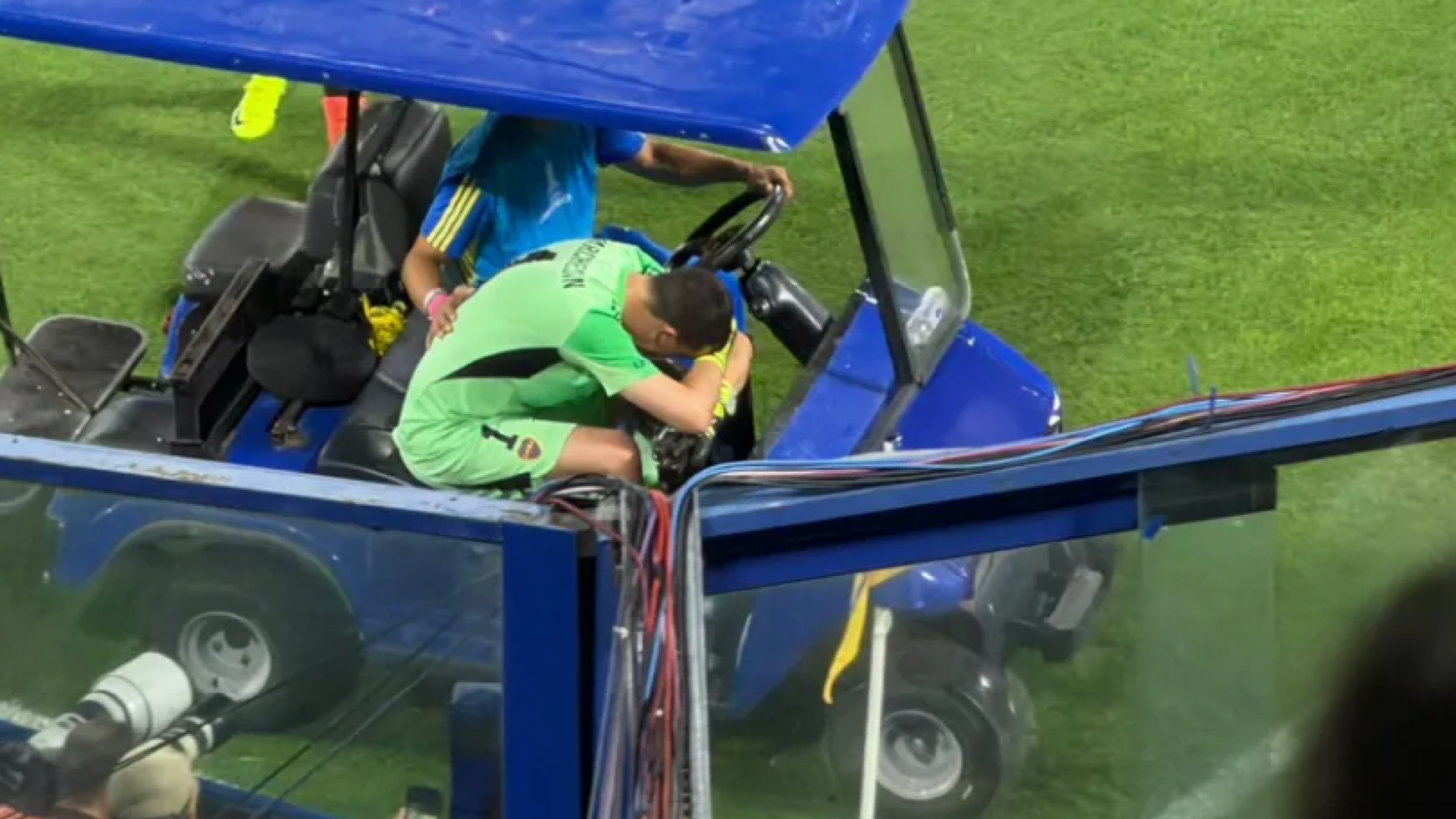 Marchesín se rompió el ligamento cruzado de la rodilla derecha