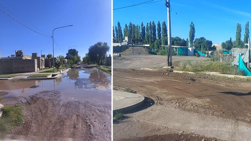 Tras la publicación solucionaron la pérdida de agua que llevaba varios días