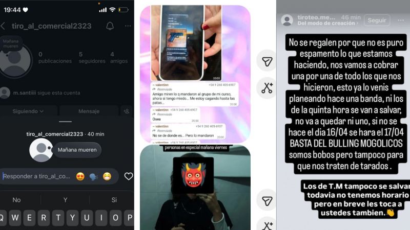 Mensajes virales, preocupación y miedo de estudiantes de San Rafael