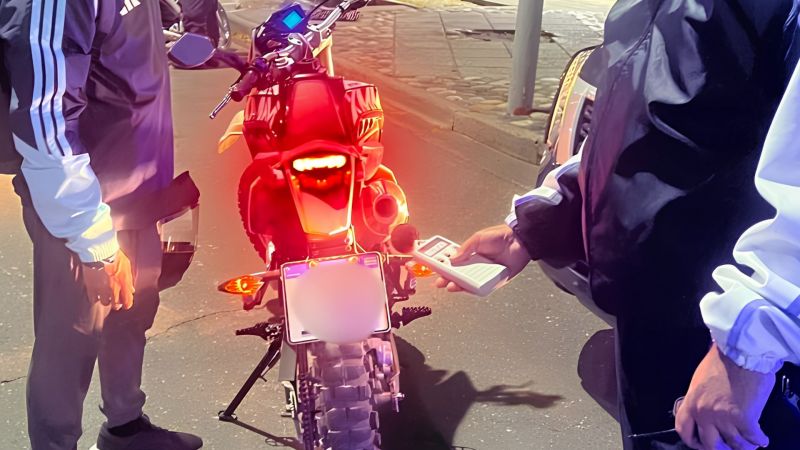 La Policía comenzó a controlar ruidos de los escapes de las motos
