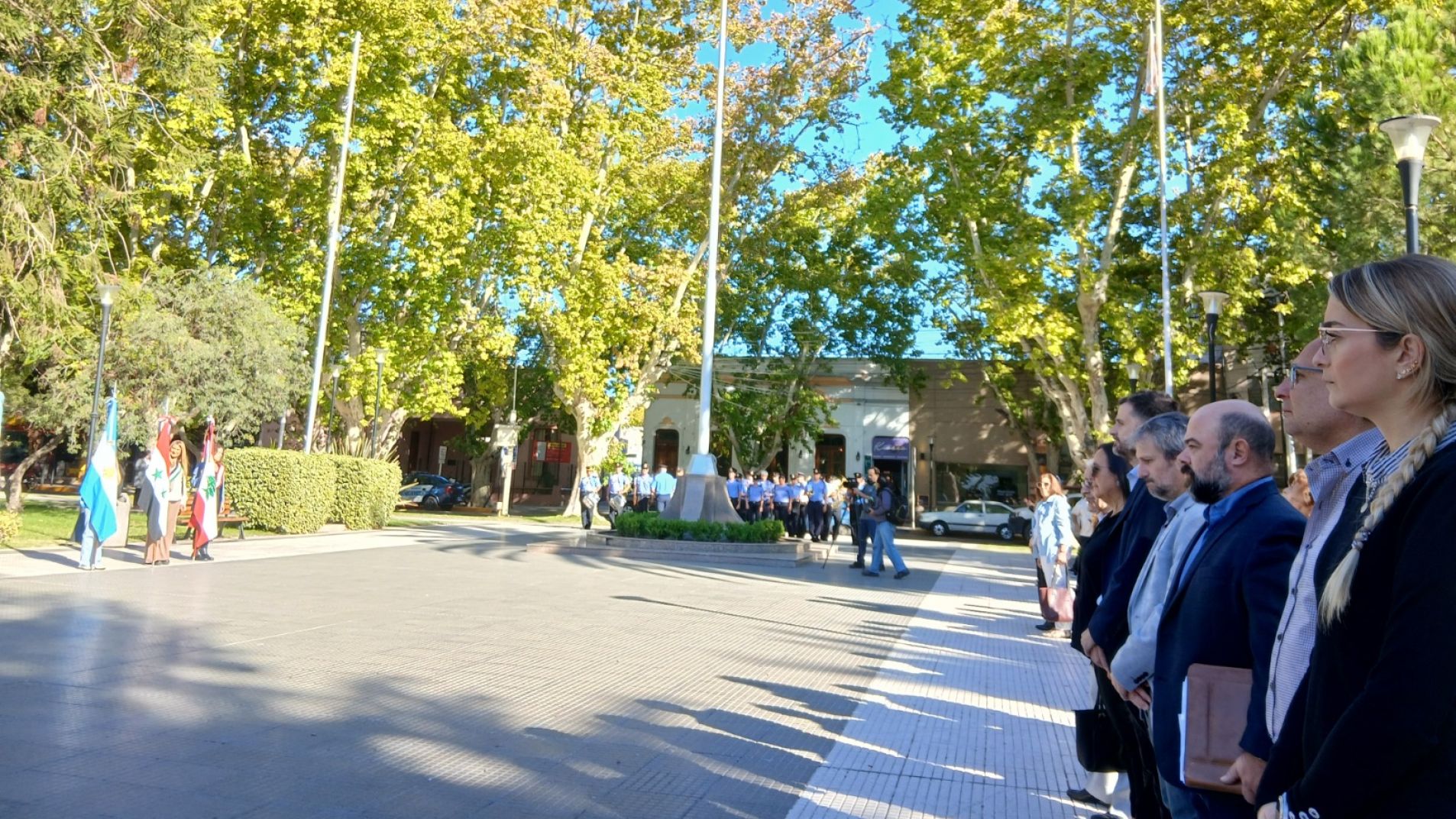 El intendente Omar Félix estuvo en la celebración junto a la comunidad siria