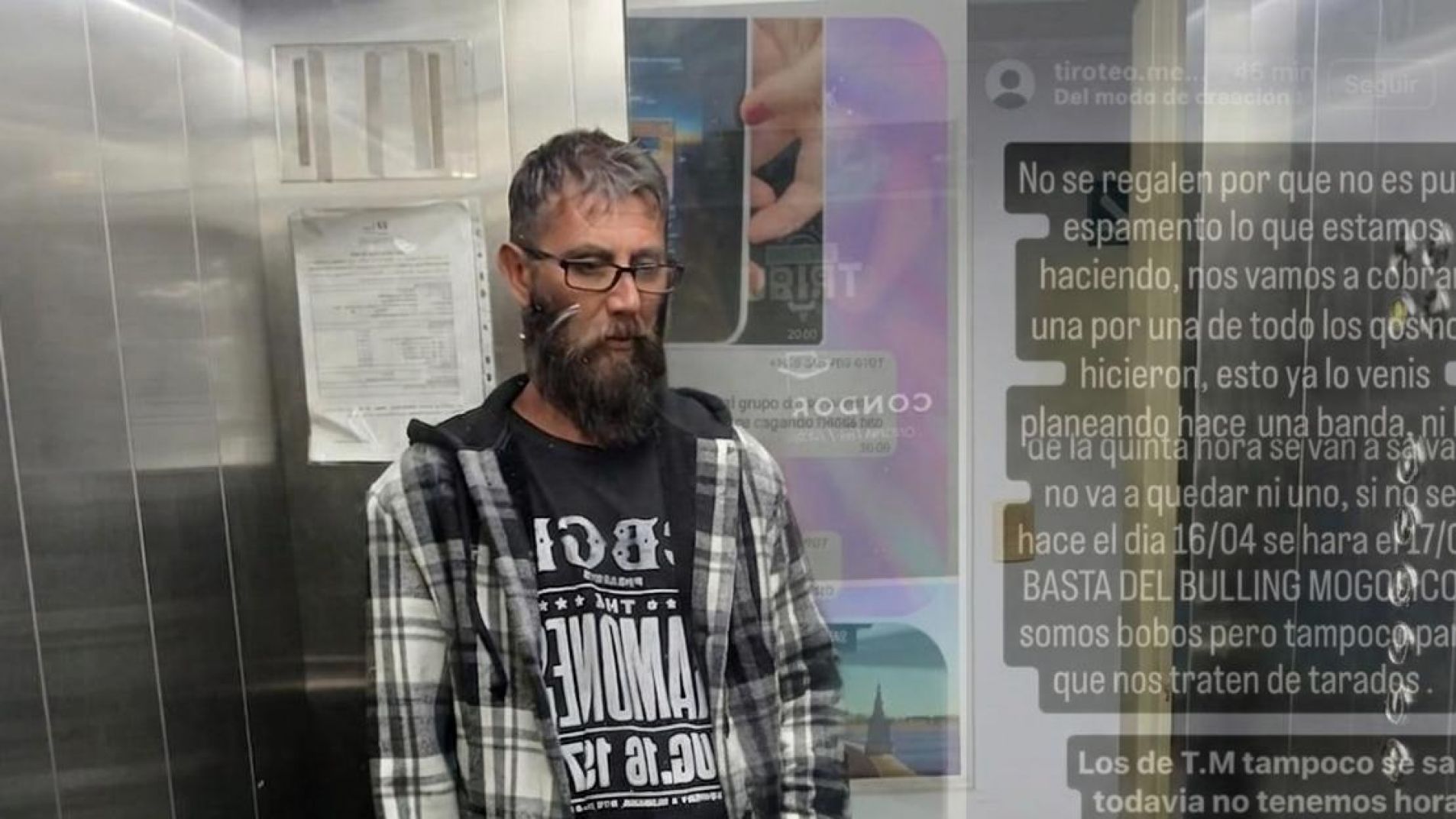 Un docente y músico sanrafaelino reflexionó sobre las "amenazas escolares"
