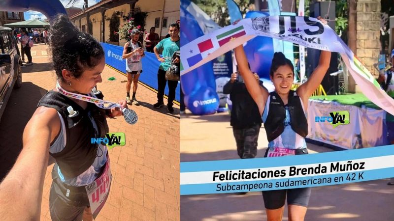 Argentina tiene Sub Campeona Sudamericana de Trail y es la sanrafaelina Brenda Muñoz