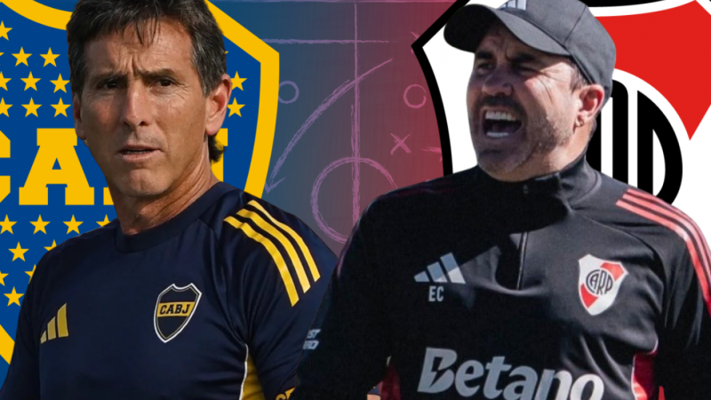 Las formaciones confirmadas de River y Boca para el Superclásico