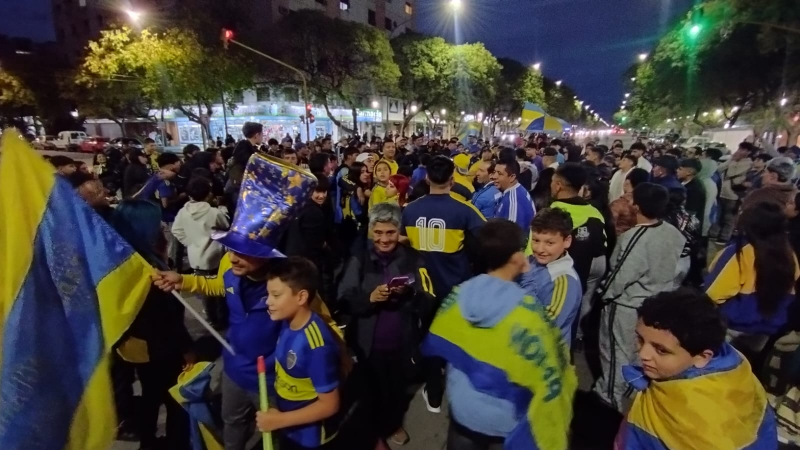 Los sanrafaelinos festejaron el triunfo de Boca: galería de fotos y video