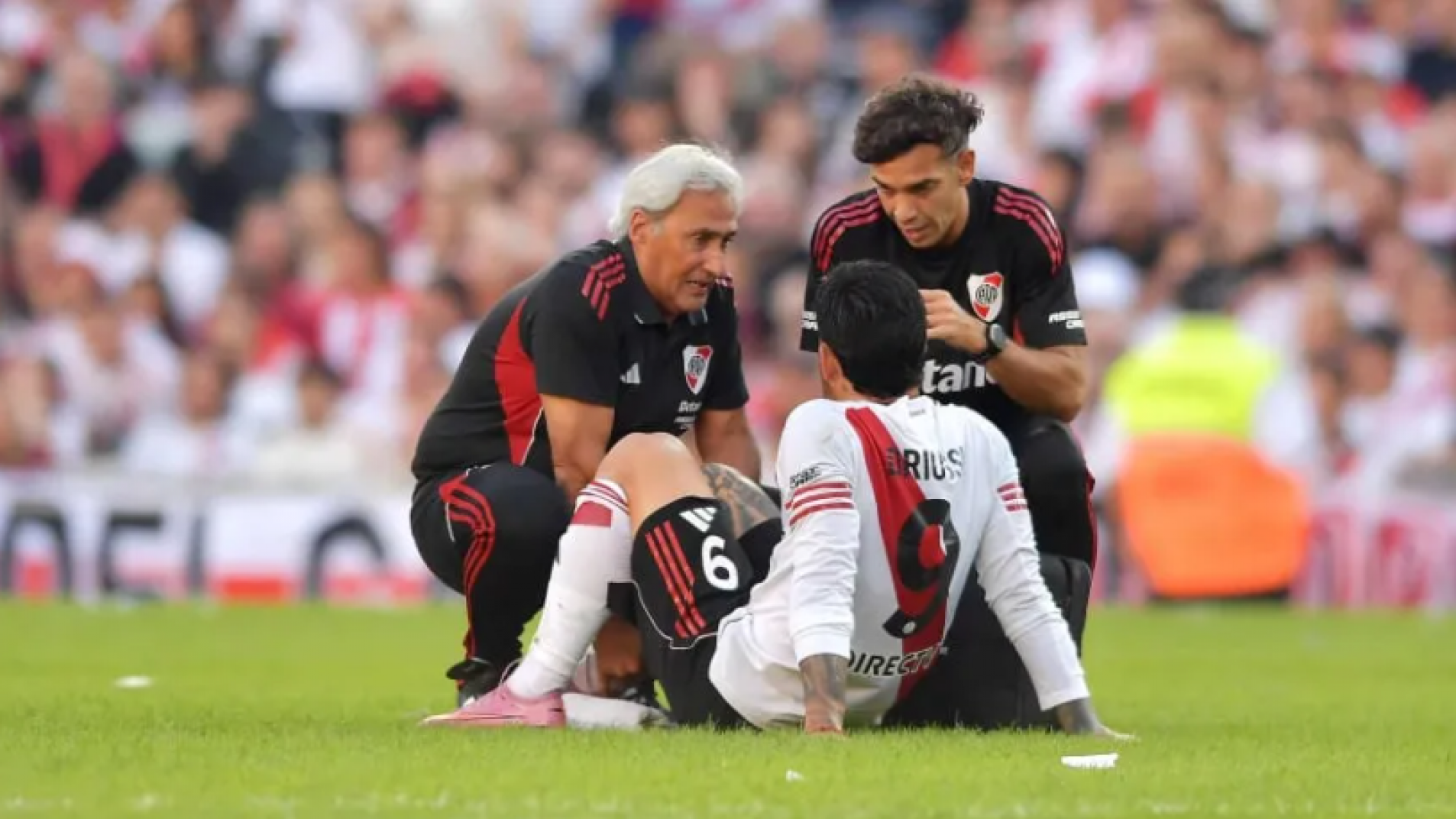 El cuarto desgarro de Driussi desde su vuelta a River