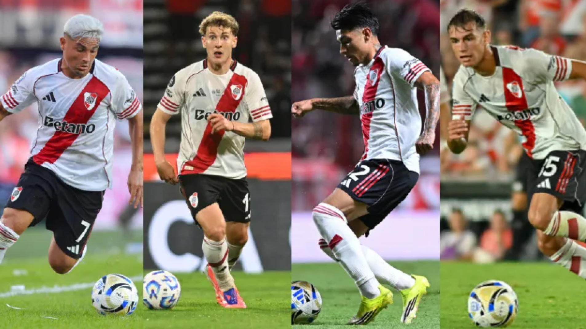 Las opciones que tiene River para reemplazar a Driussi