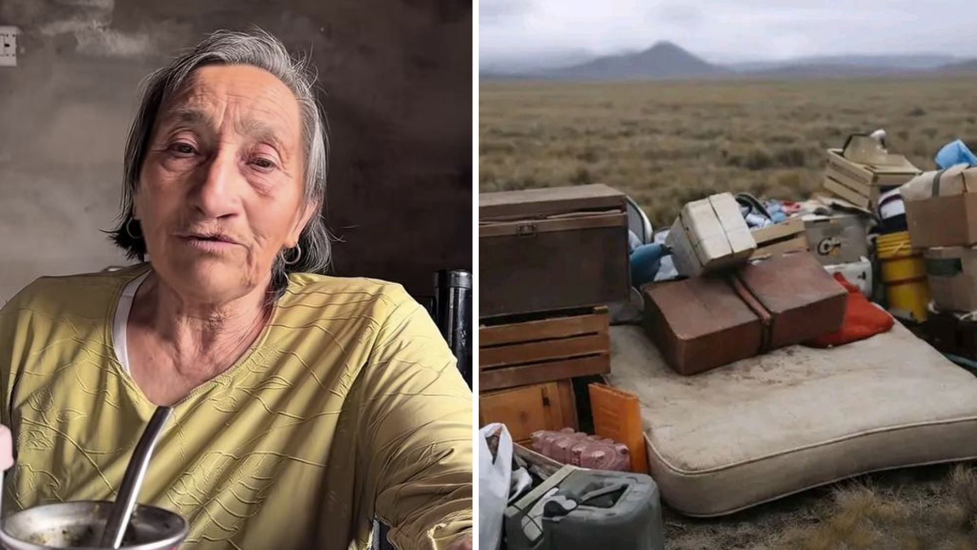 Denuncian violento desalojo a una mujer jubilada en El Sosneado