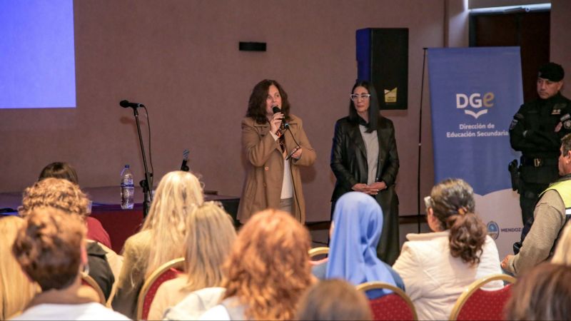 Docentes de San Rafael se capacitaron en cuidados y prevenciones