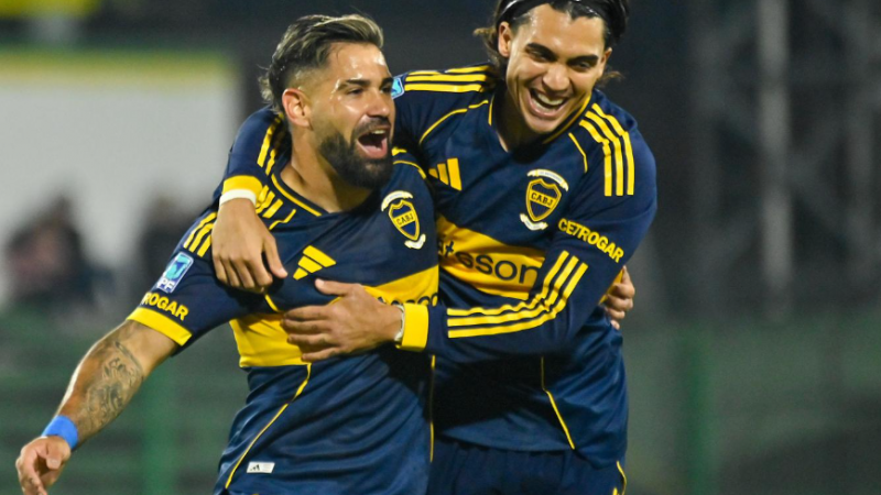 Boca se floreó ante Defensa y Justicia y clasificó a playoffs