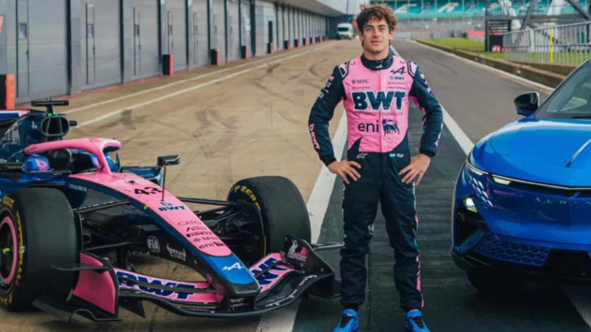 F1: Colapinto en la Exhibición en Buenos Aires