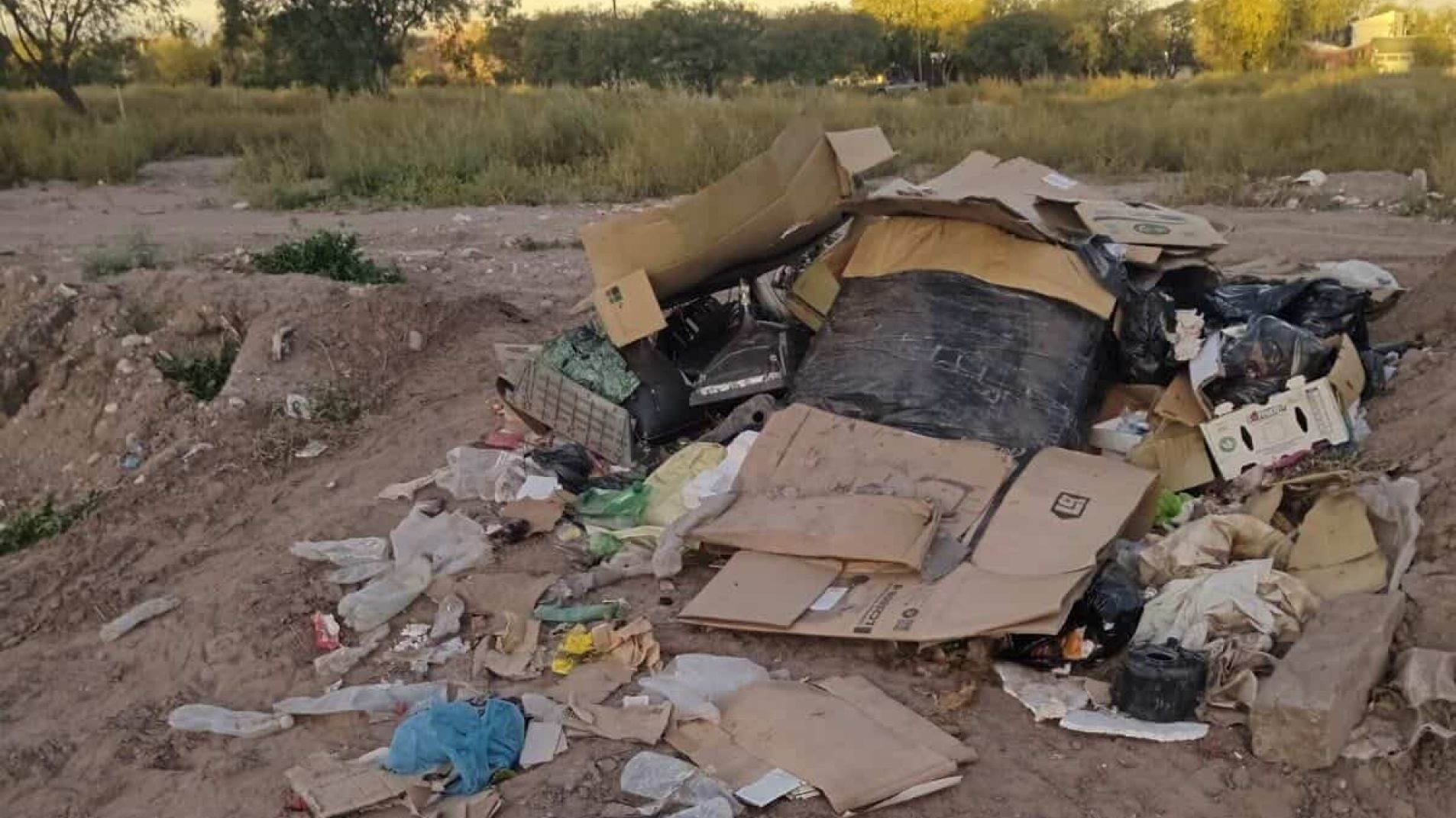 Vecinos cansados de los basurales a cielo abierto