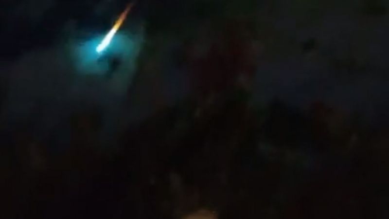 Un bólido cruzó el cielo de Buenos Aires: mirá los videos