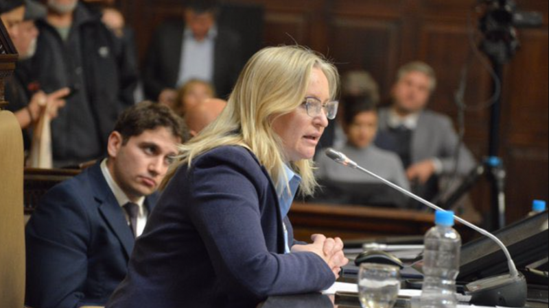 Hebe Casado despidió a los senadores y posteó un "picante" tuit en las redes