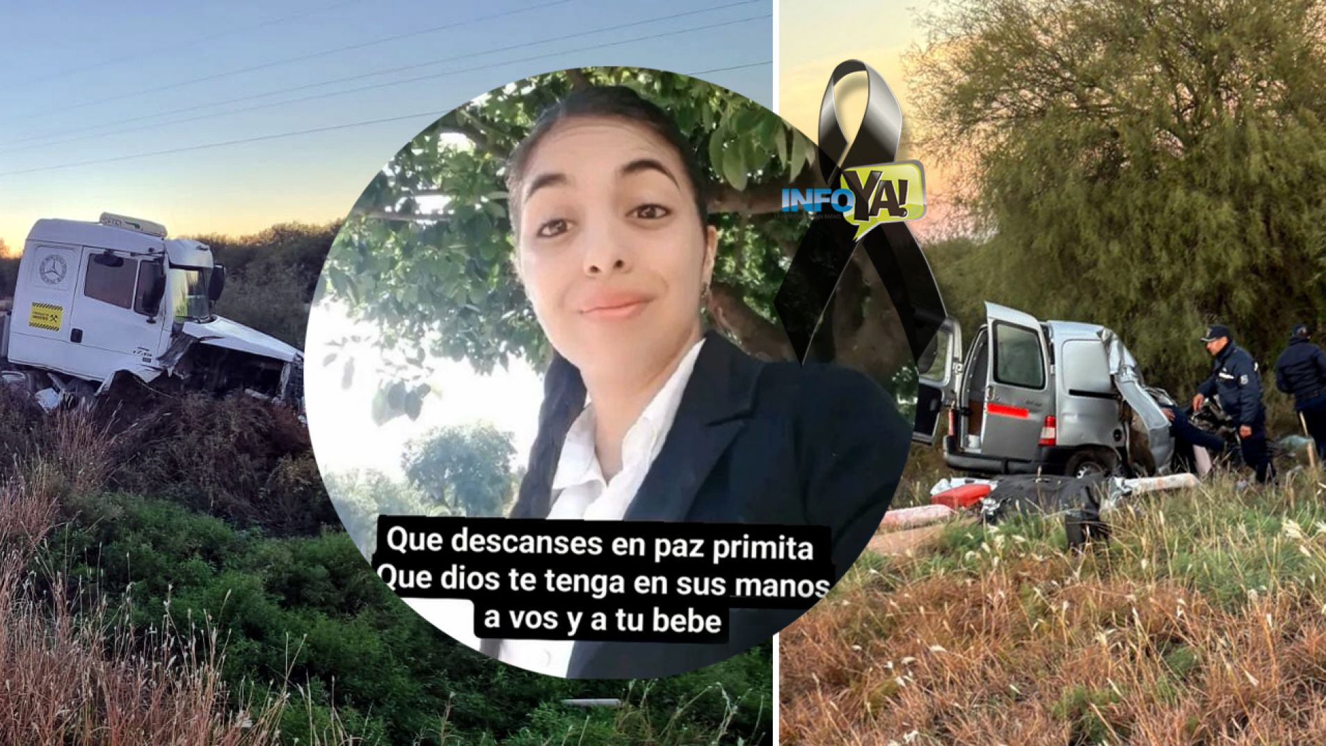 Tristeza y dolor en la Fuerza por la muerte de la mujer y su hija en San Luis