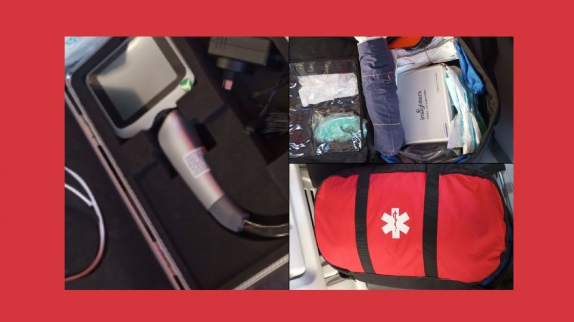 Robaron un bolso de paro y trauma del interior de una ambulancia del SEC