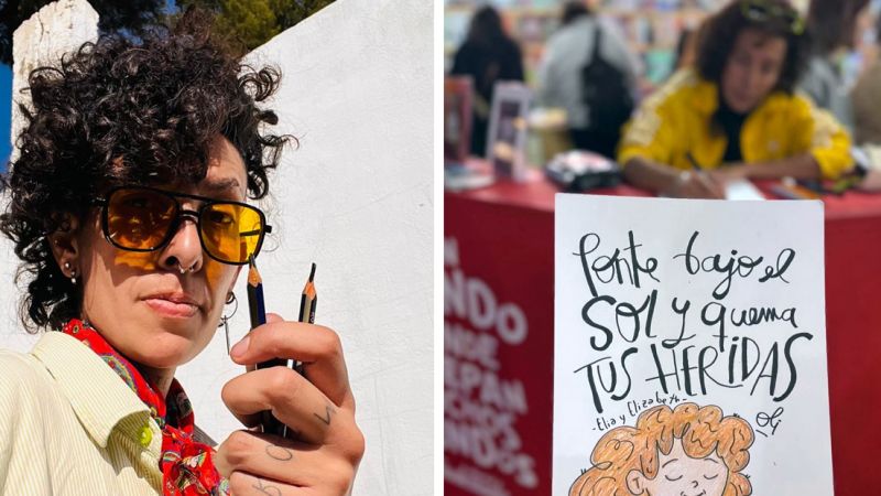 Oli Escobar invita a "Dibujar lo invisible"