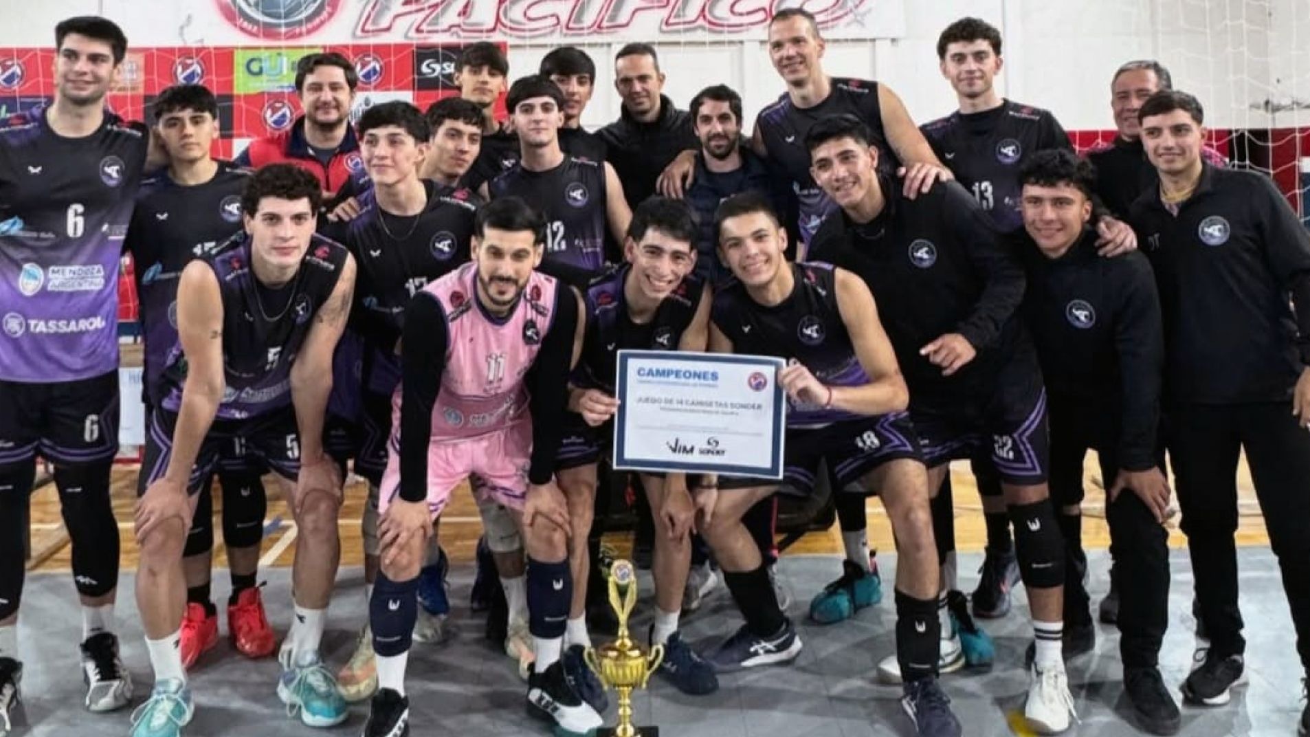 SR Club Campeón invicto del Torneo Vendimia de Voley